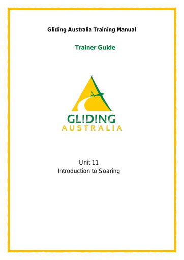 GPC 11 Introduction to Soaring Trainer Guide Rev 1