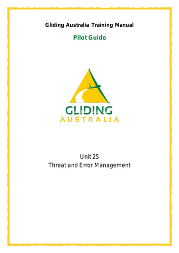 GPC 25 Threat & Error Management Pilot Guide Rev 1