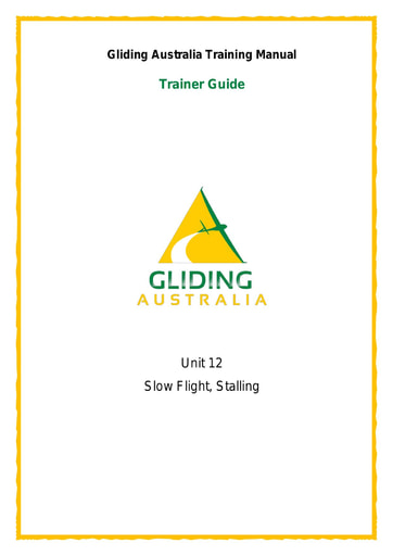 GPC 12 Slow Flight & Stalling Trainer Guide Rev 1